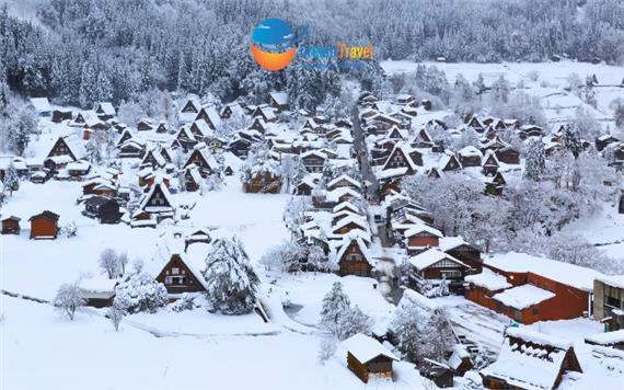Tour Nhật Bản Đón Giáng Sinh Ở Làng Cổ Shirakawago 6N5Đ
